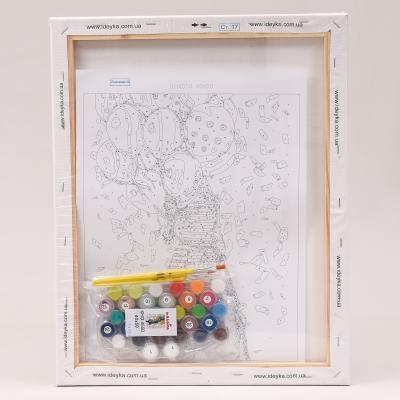 Набор для росписи по номерам "Игристое настроение", 40х50 см, ID-KHO4550