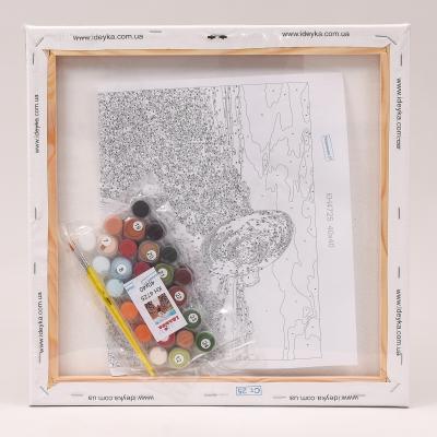 Набор для росписи по номерам "Ворох тюльпанов", 40х40 см, ID-KHO4725