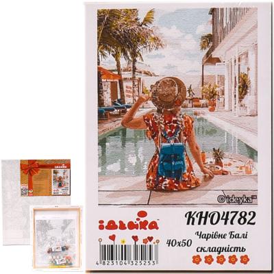 Набор для росписи по номерам "Волшебное Бали", 40х50 см, ID-KHO4782