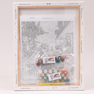 Набор для росписи по номерам "Волшебное Бали", 40х50 см, ID-KHO4782