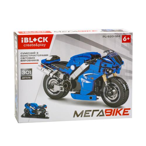 Конструктор IBLOCK МЕГАBIKE, 301дет., 7T-PL-920-184 Конструктор IBLOCK МЕГАBIKE, 301дет., 7T-PL-920-184