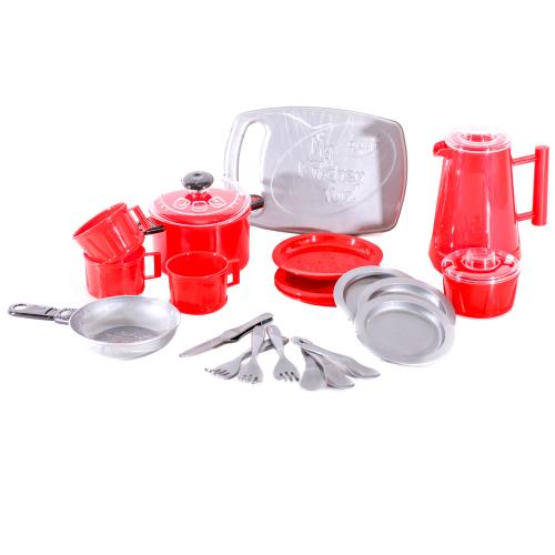 Набор посуды IRISKA 4, в сетке, ОР 097