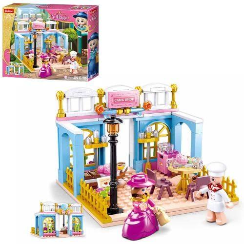 Конструктор кафе, меблі, фігурка, 199дет, в кор-ці, M38-B0873