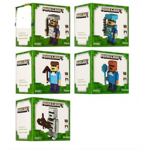 Конструктор Minecraft, микс видов, в кор-ке (мал.), 81067-72 Конструктор Minecraft, микс видов, в кор-ке (мал.), 81067-72