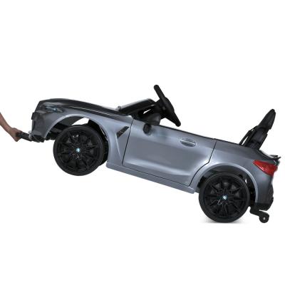 Дитячий електричний автомобіль BMW, сірий колір, M 5096EBLRS-11 Дитячий електричний автомобіль BMW, сірий колір, M 5096EBLRS-11