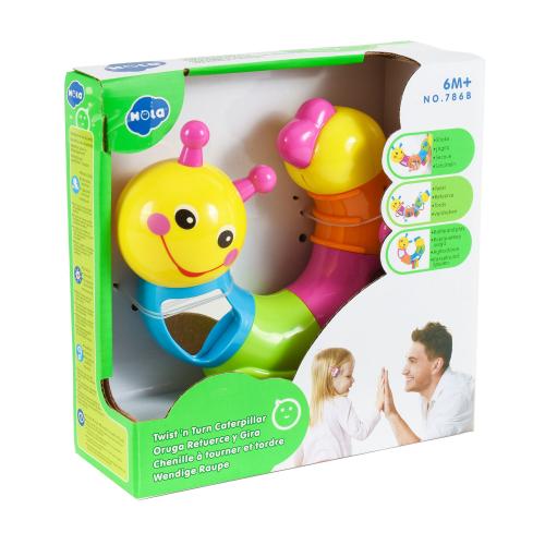 Гусеница погремушка, зеркальце, в кор-ке, 786 В