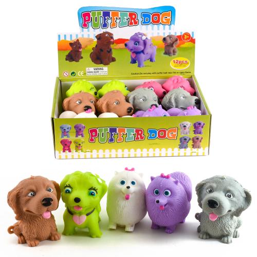 Антистресс "Собачка", микс видов, в дисплее, B 32010