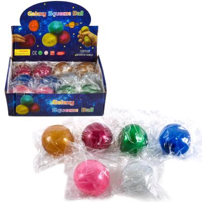 Антистресс, с блёстками, микс видов, в дисплее, С 37516