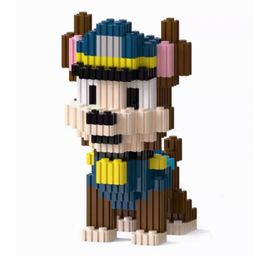 Конструктор Magic Blocks “Щенячий патруль” Чейз (Гончик), 01-WWD