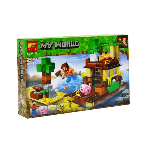 Конструктор Minecraft 248 дет (хл), BELA 11136 Конструктор Minecraft 248 дет (хл), BELA 11136