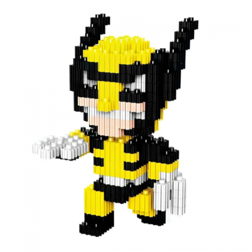 Конструктор піксельний "РОСОМАХА", 10см, 560 деталей, 24-ZK