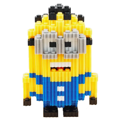 Конструктор піксельний "ПОСІПАКА", 10см, 560 деталей