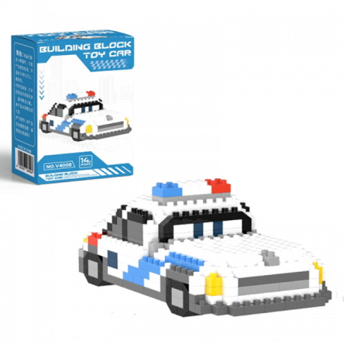 Конструктор BRICKS "POLICE CAR", 4008-V
