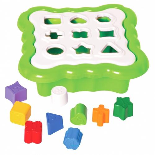 Игрушка-сортер "Умные фигурки", 10 эл., в кульке, 39521 Игрушка-сортер "Умные фигурки", 10 эл., в кульке, 39521