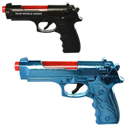 Пистолет, музыкальный, 2 вида, в кульке, 4141-41-1