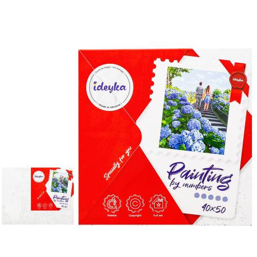 Набір для розпису по номерам "Гуляючи удвох" 40 x 50 см, ID-KHO4753 Набір для розпису по номерам "Гуляючи удвох" 40 x 50 см, ID-KHO4753