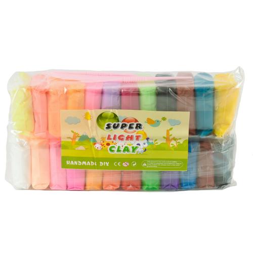 Тесто - модулино, с инструментами 24 цвета, 4068-11