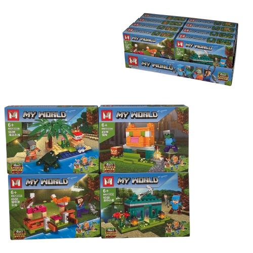 Конструктор MYWORLD 4 вида, K097 Конструктор MYWORLD 4 вида, K097
