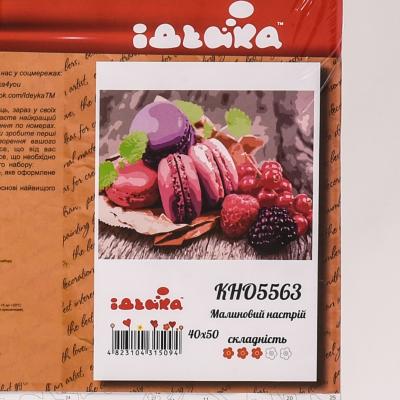 Набор для росписи по номерам "Малиновое настроение", 40х50 см, ID-KHO5563