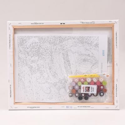 Набор для росписи по номерам "Малиновое настроение", 40х50 см, ID-KHO5563