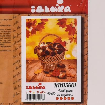 Набор для росписи по номерам "Лесные дары", 40х50 см, ID-KHO5601