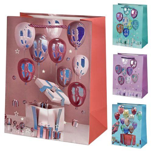 Пакет подарунковий паперовий L "Ballons" 31*41*12см, R96934-L Пакет подарунковий паперовий L "Ballons" 31*41*12см, R96934-L