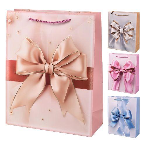 Пакет подарунковий паперовий L "Bow" 30*41.5*12см, R98475-L