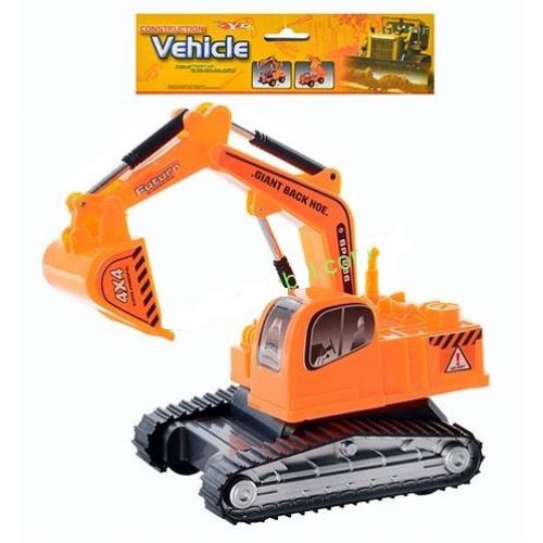 Экскаватор, инерц-й, в пакете, YD038-3