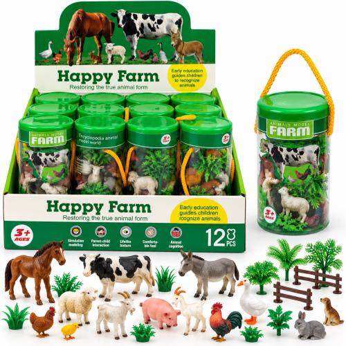 Набір тваринок домашніх "HAPPY FARM", 1139 Набір тваринок домашніх "HAPPY FARM", 1139