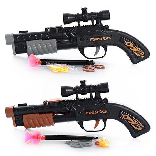 Пистолет на пульках, 2 цвета, в кульке, 066-A