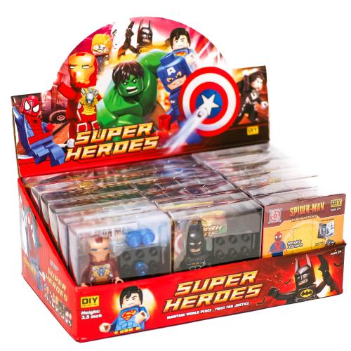 Супергерои, микс видов, в дисплее, 2014-42