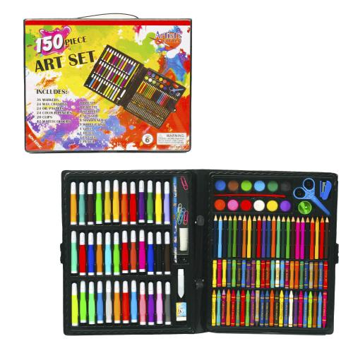 Чемодан творчества Artist's corner, 150 предметов, 10437