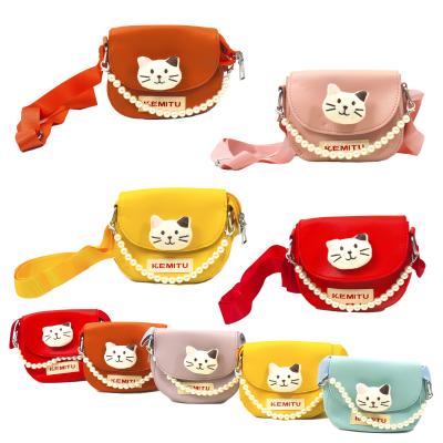 Детская сумочка, с котиком, D517 Детская сумочка, с котиком, D517