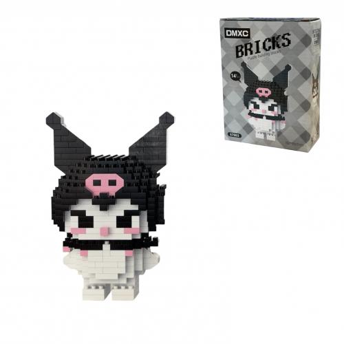 Конструктор BRICKS "KUROMI" 10см, 560 деталей, 7003-S