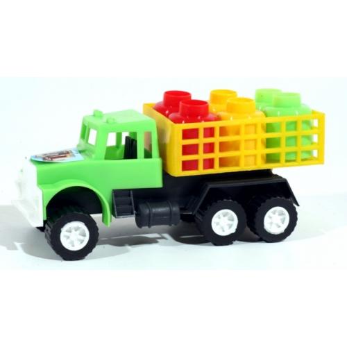 Грузовик, бидоны, в сетке, 03-302