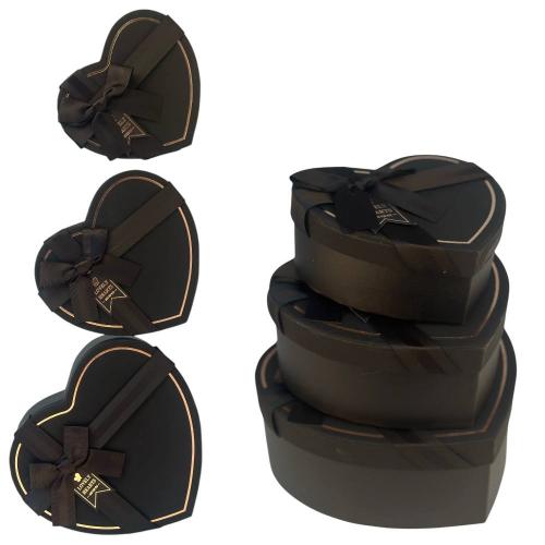 Набір подарункових коробок "Серця", MA25-832