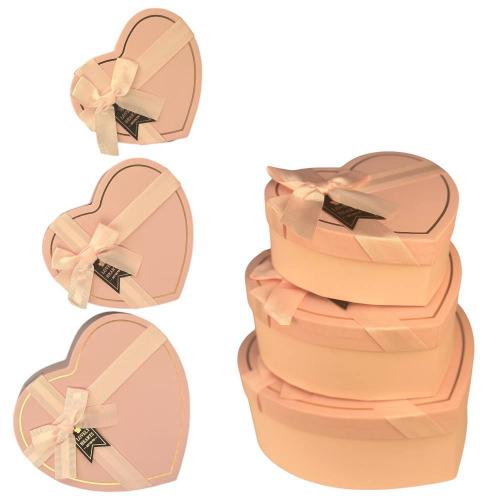 Набір подарункових коробок "Серця", MA25-832-1