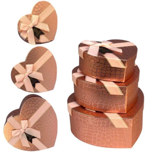 Набір подарункових коробок "Серця", MA25-833-1