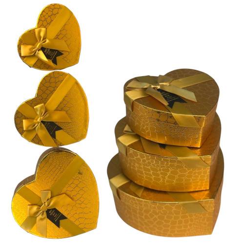 Набір подарункових коробок "Серця", MA25-833-2