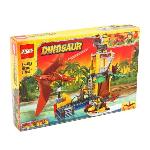 Конструктор JW, динозавр, ZM316