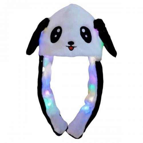 Шапка "ПАНДА", з вушками, мікс кол, в пакете, 0009