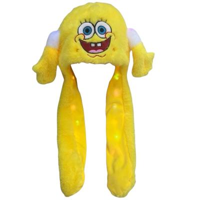 Шапка "ГУБКА БОБ", з вушками, мікс кол, в пакете Шапка "ГУБКА БОБ", з вушками, мікс кол, в пакете