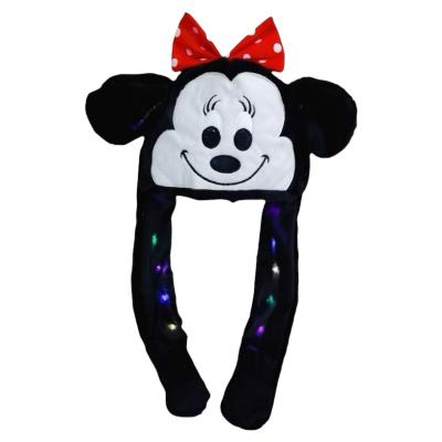 Шапка "МІНІ МАУС", з вушками, мікс кол, в пакете
