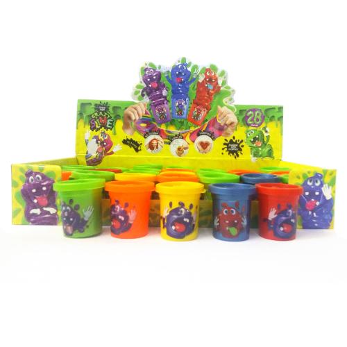 Слайм "Crazy Slime", РУС, микс видов, в дисплее, ДТ-СО-16-23