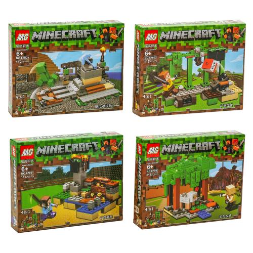 Конструктор Minecraft 116 дет., 67001-67004