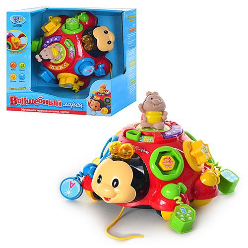 Божья коровка, музыкальная, РУС, в кор-ке, 957-1