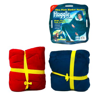Толстовка-плед с капюшоном Huggle Hoodie, JN-702