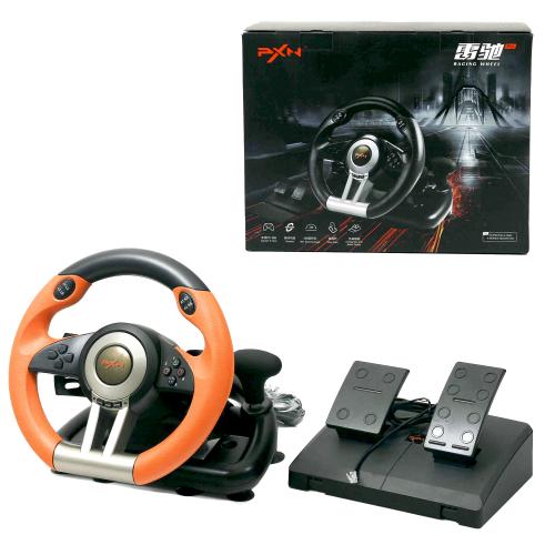 Игровой руль для ПК PXN V3II, руль с педалями и коробкой передач USB для гонок, PXN-V3IIO