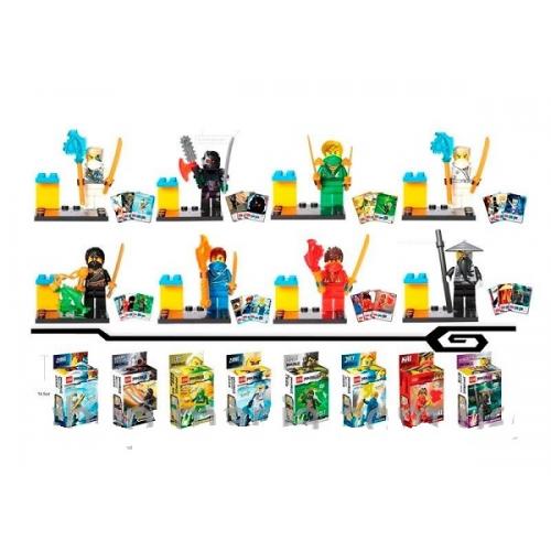 Конструктор NINJA, 3D, микс видов, в кор-ке (мал.), 6901-08 Конструктор NINJA, 3D, микс видов, в кор-ке (мал.), 6901-08