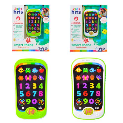 Телефон муз. розв. Kids Hits Перші знання", KH03-002
